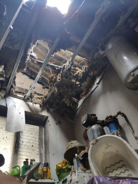     Дом Шабунина - активист рассказал, что осталось от комнат после поджога - новости Украины    