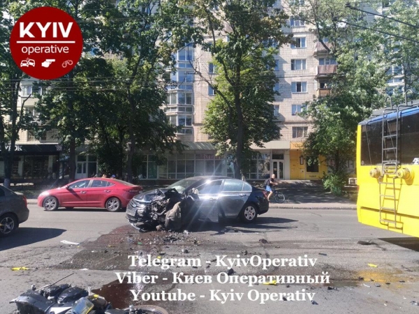 Смертельное ДТП в Киеве: мотоцикл разорвало на части