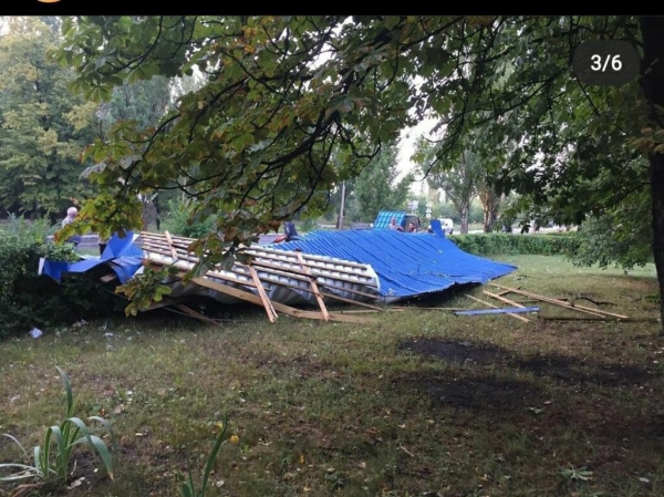 На Донбассе бушевала стихия: последствия непогоды. Фото