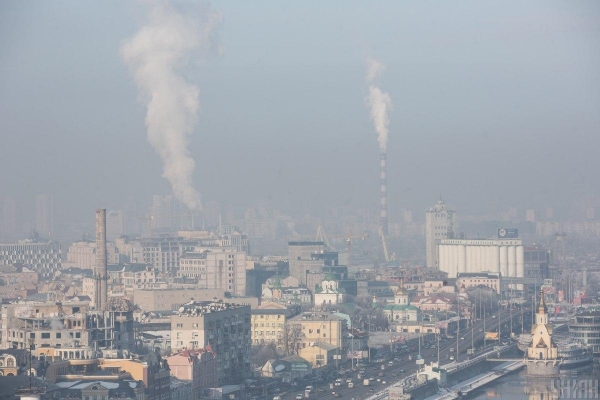В Киеве зафиксировали загрязнение воздуха из-за пожаров вокруг города