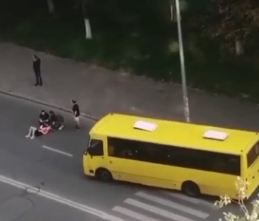 ДТП Киев – В Киеве маршрутка на переходе снесла человека - новости Украины ДТП Киев – В Киеве маршрутка на переходе снесла человека - новости Украины