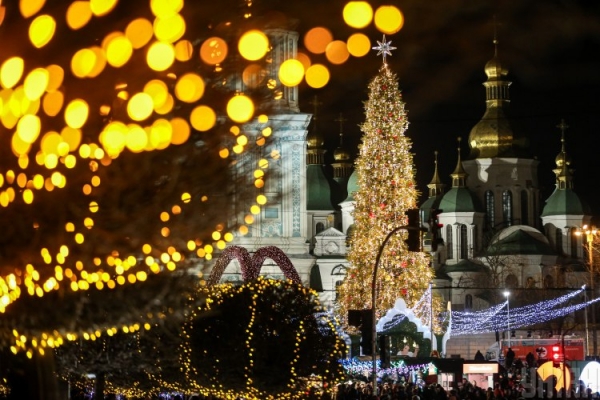     Новый год в Киеве - как будет выглядеть новогодняя елка    