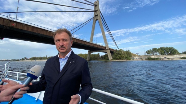 Киевская команда ОПЗЖ проинспектировала столичные мосты