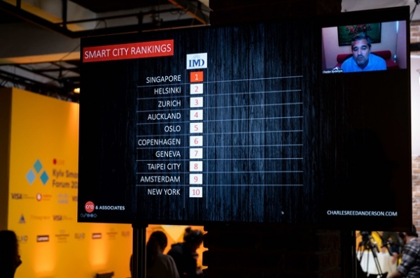 Ведущие разработчики "умных" городов мира выступили на Kyiv Smart City ForumРеклама