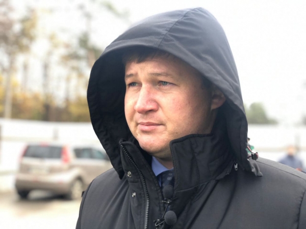 Мэр Киева Виталий Кличко провел очередную инспекцию строительства двух станций метро на Виноградарь
