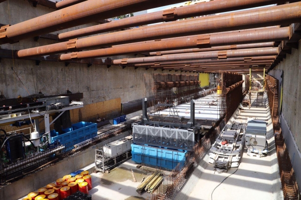 В КГГА показали, как строят метро на Виноградарь
