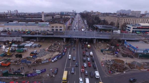 Реконструкция Шулявского моста продлится до 2022 года