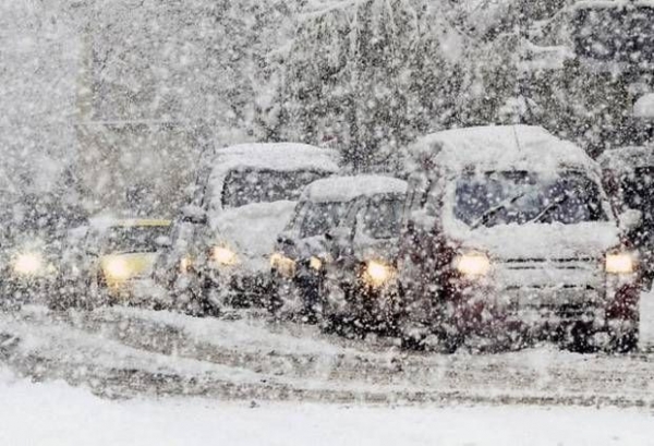 Циклон Olaf в ближайшие часы принесет в Киев снег
