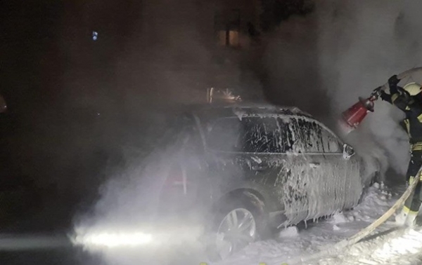 В Киеве подожгли авто известного журналиста