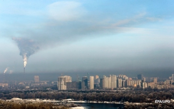 В Киеве загрязнения воздуха втрое превышают норму