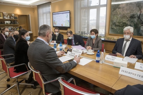 Кличко обсудил с главой ЕБРР новые проекты в Киеве