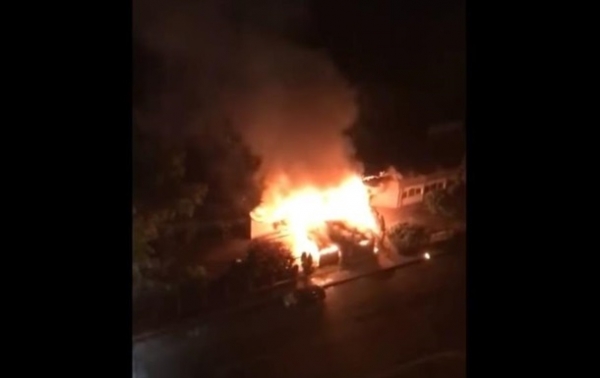 В Киеве ночью горел ресторан