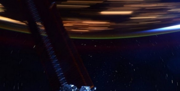Астронавт МКС показал, с какой скоростью станция вращается вокруг Земли