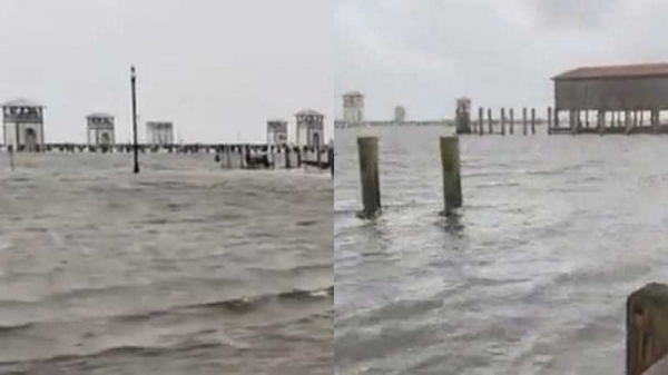 Ураган «Ида» изменил направление течения реки Миссисипи: готовятся к затоплению. Видео