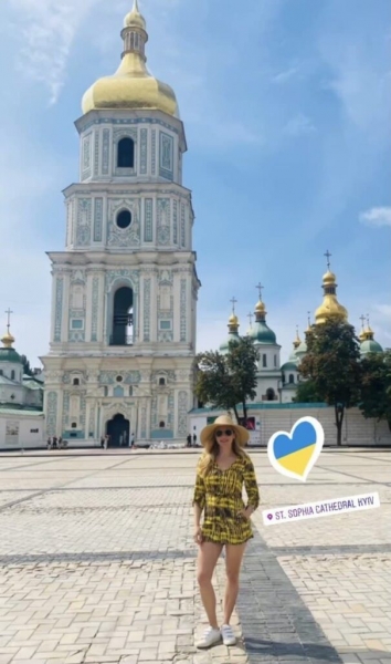 Звезда «Викингов» прогулялась по Киеву: Леся Никитюк отправилась на  ее поиски
