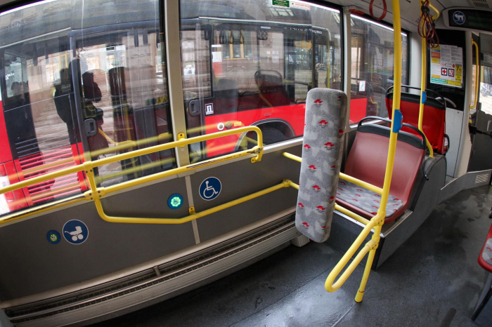 В Киеве на городских маршрутах появились большие автобусы MAN