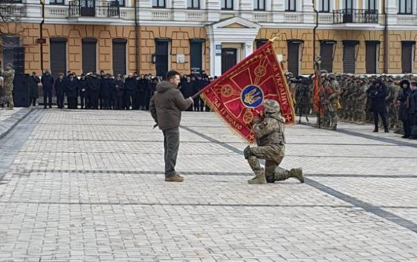 Пам'ятний захід до річниці війни триває у Києві