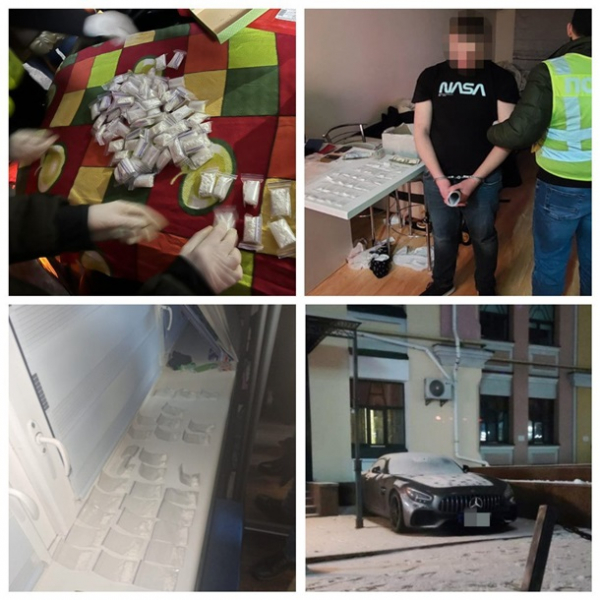 У Києві в організатора наркобізнесу вилучили кокаїн на $200 тисяч