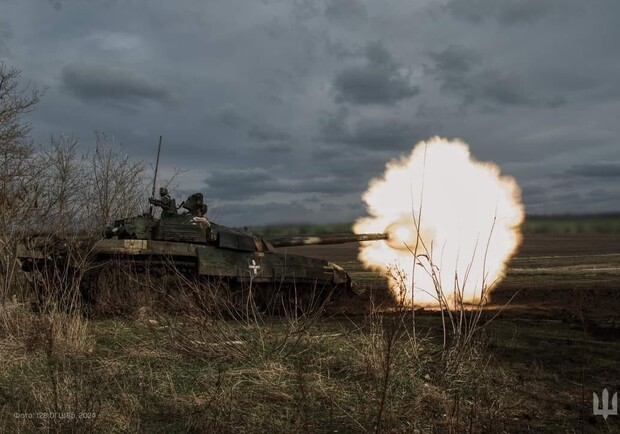Карта бойових дій в Україні 12 березня. 