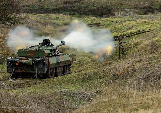 Карта бойових дій в Україні 4 квітня. 