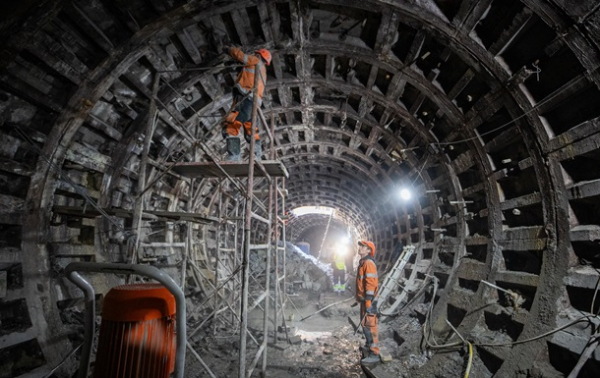У Києві на "синій" гілці метро розпочато демонтаж тунелю