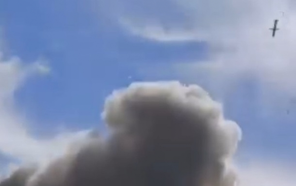 Били Х-101: з'явилось відео атаки РФ на Охматдит Били Х-101: з'явилось відео атаки РФ на Охматдит