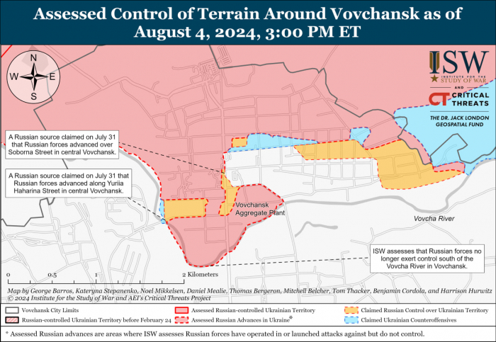 Карта бойових дій.