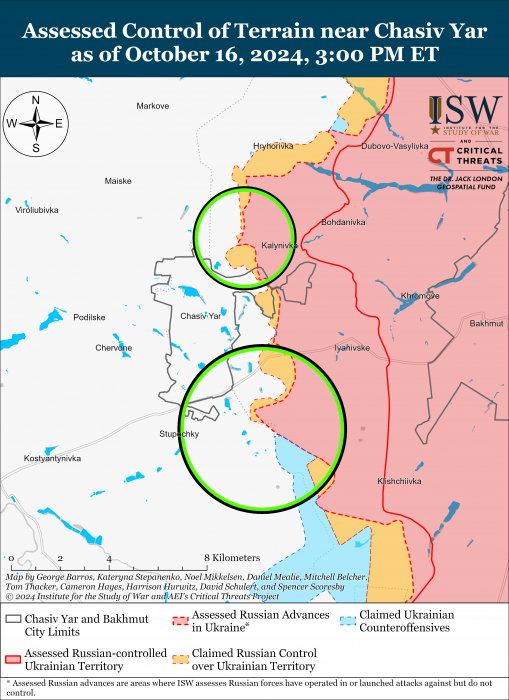 Карта бойових дій. Фото: understandingwar.org