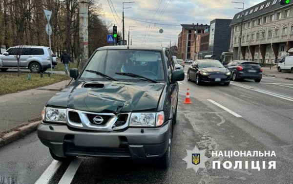 У Києві авто на смерть збило жінку на пішохідному переході