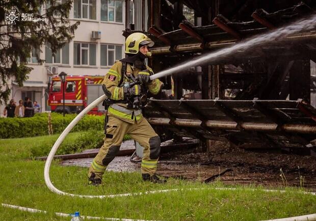 Пожежа на Білоцерківській ТЕЦ: кадри з місця ліквідації 