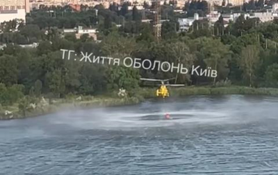 У Києві задіяли гелікоптер на ліквідацію наслідків