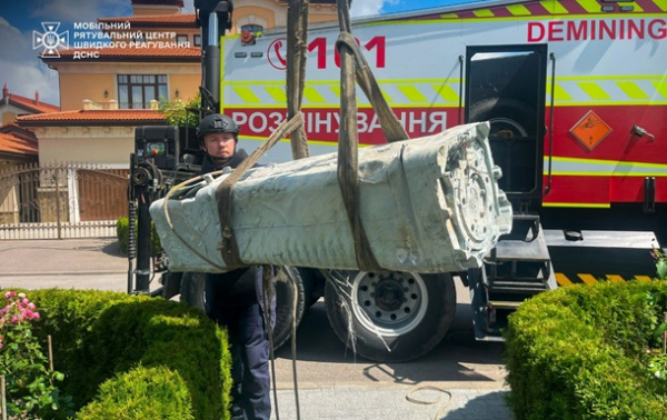 У Києві виявили бойову частину ракети Х-69