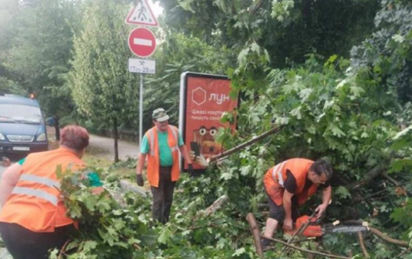 У Києві через негоду постраждали п'ятеро людей 