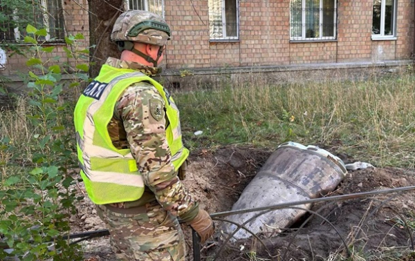 У Києві знайшли нездетоновану балістику