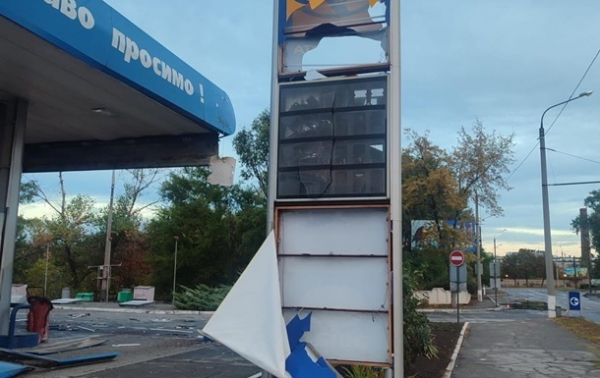 Росіяни атакували ще одну АЗС у Києві